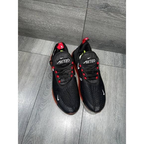 Nike Air Max 270 Shoes Black University Red White Men\'s Sz 10 S000751 main image 12